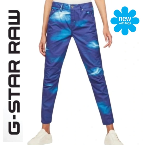 NWT 🦋 G-Star Women's Boyfriend cotton pants | 28” X 27.5” - Picture 14 of 14